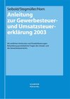 Buchcover Anleitung zur Gewerbesteuer- und Umsatzsteuererklärung 2003