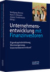 Buchcover Unternehmensentwicklung mit Finanzinvestoren