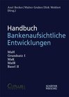 Buchcover Handbuch Bankenaufsichtliche Entwicklungen