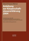 Buchcover Anleitung zur Körperschaftsteuererklärung 2004