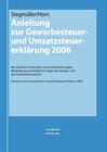 Buchcover Anleitung zur Gewerbesteuer- und Umsatzsteuererklärung 2006