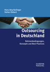 Buchcover Outsourcing in Deutschland