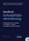 Buchcover Handbuch Solvabilitätsverordnung