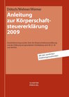 Buchcover Anleitung zur Körperschaftsteuererklärung 2009
