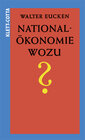 Buchcover Nationalökonomie - wozu?
