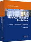Buchcover Handbuch Mergers & Acquisitions