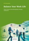 Buchcover Balance Your Work Life