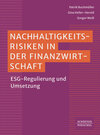 Buchcover Nachhaltigkeitsrisiken in der Finanzwirtschaft