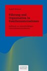 Buchcover Führung und Organisation in Familienunternehmen