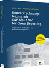 Buchcover Konzernrechnungslegung mit SAP S4/HANA for Group Reporting