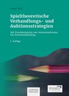 Buchcover Spieltheoretische Verhandlungs- und Auktionsstrategien