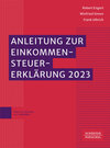Buchcover Anleitung zur Einkommensteuererklärung 2023