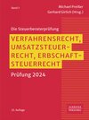 Buchcover Verfahrensrecht, Umsatzsteuerrecht, Erbschaftsteuerrecht