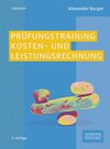 Buchcover Prüfungstraining Kosten- und Leistungsrechnung