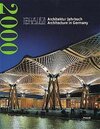 Buchcover DAM Architektur Jahrbuch 2000 /DAM Annual 2000 - Architecture in Germany