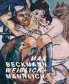 Buchcover Max Beckmann. weiblich-männlich
