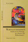 Buchcover Wortgottesdienste