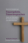 Buchcover Trauergebete, Traueransprachen