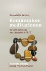 Buchcover Kommunionmeditationen
