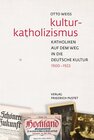 Buchcover Kulturkatholizismus