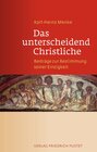 Buchcover Das unterscheidend Christliche