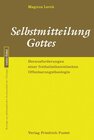 Buchcover Selbstmitteilung Gottes