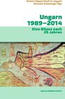 Buchcover Ungarn 1989-2014