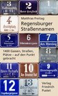 Buchcover Regensburger Straßennamen