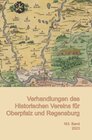 Buchcover Verhandlungen des Historischen Vereins für Oberpfalz und Regensburg