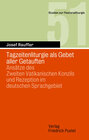 Buchcover Tagzeitenliturgie als Gebet aller Getauften