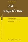 Buchcover Ad negativum