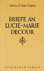 Buchcover Briefe an Lucie-Marie Decour