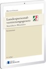 Buchcover Landespersonalvertretungsgesetz Nordrhein-Westfalen – Digital