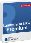 Buchcover Landesrecht Nordrhein-Westfalen – Premium