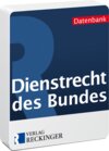 Buchcover Dienstrecht des Bundes – Digital