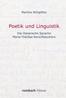 Buchcover Poetik und Linguistik