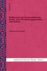 Buchcover Einführung in die Wissenschaften des Hadith, seine Überlieferungsgeschichte und Literatur