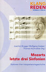 Buchcover Mozarts letzte drei Sinfonien