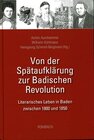 Buchcover Von der Spätaufklärung zur Badischen Revolution
