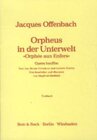 Buchcover Orpheus in der Unterwelt