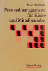 Buchcover Personalmanagement für Klein- und Mittelbetriebe