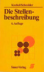 Buchcover Die Stellenbeschreibung