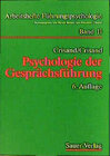 Buchcover Psychologie der Gesprächsführung