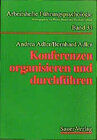 Buchcover Konferenzen organisieren und durchführen