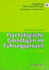 Buchcover Psychologische Grundlagen im Führungsprozess