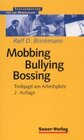 Buchcover Mobbing, Bullying, Bossing