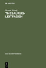 Buchcover Thesaurus-Leitfaden