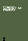 Buchcover Wörterbuch zur Publizistik