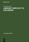 Buchcover Library service to children