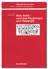 Buchcover Hans Aebli - zwischen Psychologie und Pädagogik